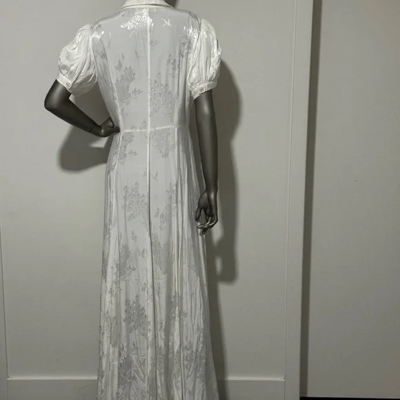 Caroline Constas White Floral Maxi Dress - Picture 3 of 5